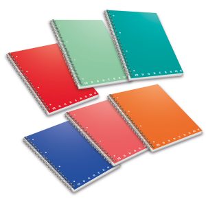 Maxiquaderno Monocromo - A4 - 4 mm - 70 fogli - 80gr - s/fori - microperforato - spiralato - Pigna - immagine 1