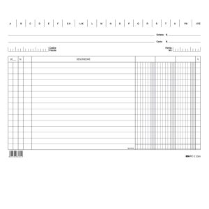 Schede in cartoncino 3 colonne - 17 x 24 cm orizzontale - Edipro - conf. 100 pezzi - immagine 1
