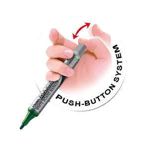 Marcatore per lavagna Maxiflo liquid ink - per lavagna - rosso - Pentel - immagine 2