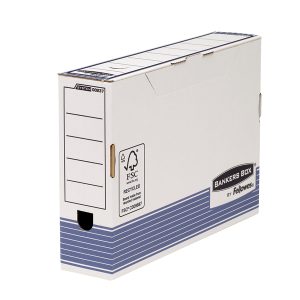 Scatola archivio Bankers Box System - formato legale - 25,5x36 cm - dorso 8 cm - Fellowes - immagine 1
