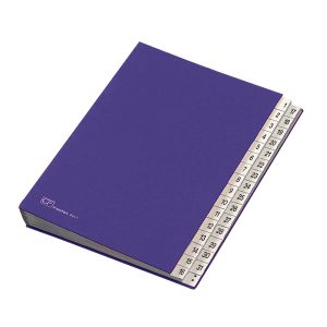 Classificatore numerico 1/31 - 643D - 24x34 cm - blu - Fraschini - immagine 1