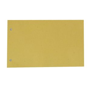 Separatori - cartoncino Manilla 200 gr - 12,5x23 cm - giallo - Cartotecnica del Garda - conf. 200 pezzi - immagine 1