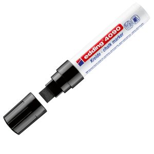 Marcatoren Edding 4090 - punta scalpello da 4,00-15,00mm - nero - Edding - immagine 1