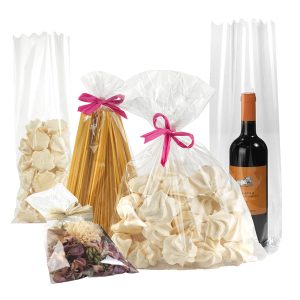 Busta regalo Crystal - 10 x 20 cm - 30 micron - trasparente - PNP - conf. 100 pezzi - immagine 1