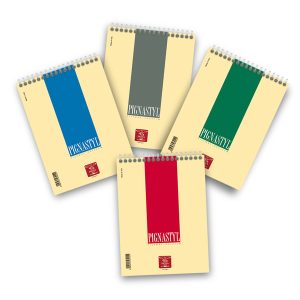 Blocco Pignastyl spiralato - 1 rigo - A5 -  80gr - 60 fogli - Pigna - immagine 1