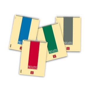 Blocco Pignastyl spiralato - 5mm - A4  - 80gr - 60 fogli - Pigna - immagine 1