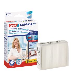 Filtro Clean Air per stampanti e fax - 10x8 cm - Tesa - immagine 1