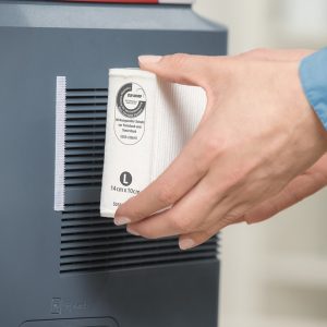 Filtro Clean Air per stampanti e fax - 14x7 cm - Tesa - immagine 2