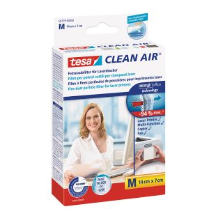 Filtro Clean Air per stampanti e fax - 14x7 cm - Tesa - immagine 5