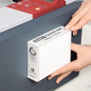 Filtro Clean Air per stampanti e fax - 14x10 cm - Tesa - immagine 3
