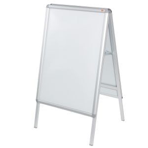 Cavalletto bifacciale A Frame - cornici a scatto - A1 - 84,1 x 59,4 cm - Nobo - immagine 1
