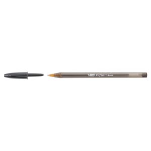Penna sfera Cristal® Large - punta 1,6 mm - nero - Bic - conf. 50 pezzi - immagine 2