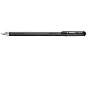 Penna a sfera con cappuccio Superb Document  - punta 1,0mm - nero - Pentel - immagine 1