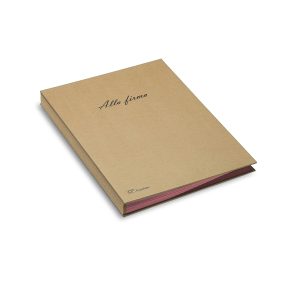 Libro firma Eco - 18 intercalari - 24x34 cm - avana - Fraschini - immagine 2