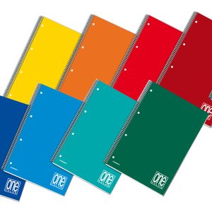 Maxiquaderno One Color - A4+ - forato - microperforato - 1 rigo - 60 fogli - 80 gr - spiralato - Blasetti - immagine 1