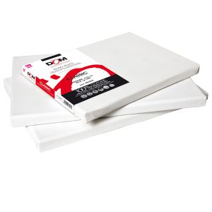 Tela pittura Classic - 18 x 24 cm - bianco - DOM - immagine 1