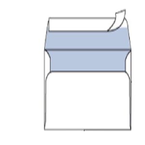 Busta Mailpack - senza finestra - strip adesivo - 12 x 18 cm - 80 gr - bianco - Blasetti - conf. 25 pezzi - immagine 1