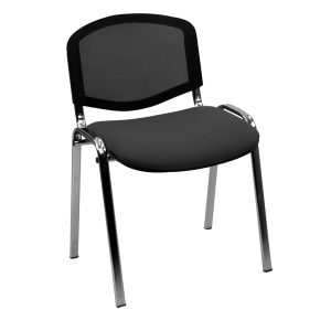 Seduta attesa Dado D5CN - senza braccioli - nero - Unisit - immagine 1