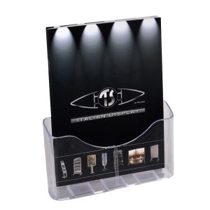 Portadepliant da banco - 1 tasca A4 - 24 x 28 x 10 cm - Tecnostyl - immagine 1