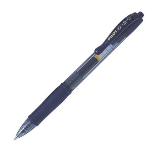 Roller gel a scatto G-2 - punta 0,7mm - blu scuro - Pilot - immagine 1