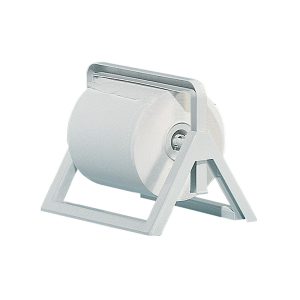 Dispenser murale/da banco per bobine di carta - ABS - 25x30,5x44 cm - bianco - Mar Plast - immagine 1