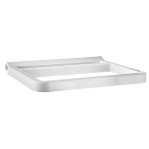 Portasacco per dispenser a cavalletto - ABS - 4,2x35,6x40 cm - bianco - Mar Plast - immagine 1