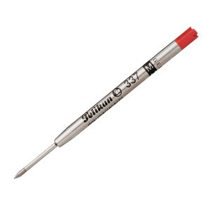 Refill sfera 337 - punta media - rosso - Pelikan - conf. 5 pezzi - immagine 1