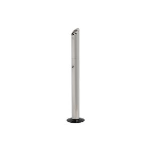 Portacenere da terra - da esterno - diametro 18 cm - H 90 cm - acciaio inox - Studio T - immagine 1