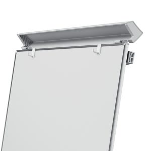 Lavagna portablocco Classic su treppiede - 100 x 67,5 cm - bianco - Nobo - immagine 5