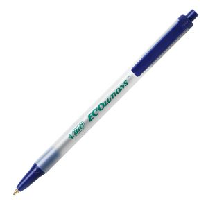 Penna a sfera a scatto ECOlutions - punta 1,0mm - blu - Bic - conf. 50 pezzi - immagine 2