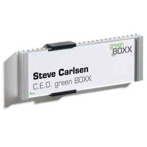 Targa per porte/pareti Info Sign - 14,9 x 5,3 cm - Durable - immagine 1