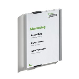 Targa per porte/pareti Info Sign - 14,9 x 21,1 cm - Durable - immagine 1
