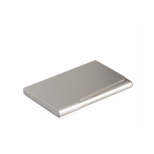 Porta biglietti da visita Business Card Box - 9x5,5 cm - alluminio - Durable - immagine 1