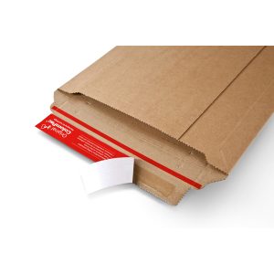 Busta in cartone CP 015 F Flute - formato C4+ (360x250 mm) - altezza massima 50 mm - ColomPac - immagine 2