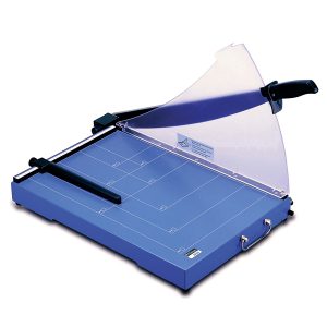 Taglierina a leva 3025 - con blocca lama - 36 x 53,5 x 44,5 cm - 448 mm (A3) - 20 fogli - blu - Titanium - immagine 1