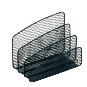 Sparticarte Mesh - rete metallica - 14,5 x 18 x 9 cm - nero - Alba - immagine 1