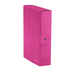 Scatola progetto WOW - dorso 8 cm - fucsia metallizzato - Leitz - immagine 1