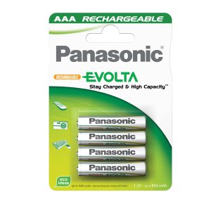 Pila Ministilo Infinium ricaricabili AAA - 1,2V - Panasonic - blister 4 pezzi - immagine 1