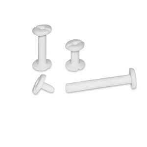 Viti sepolte - plastica - 10 mm - bianco - CWR - conf. 20 pezzi - immagine 1