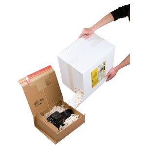 Chips per imballaggi - polistirolo - ColomPac - scatola da 540 gr (45 L) - immagine 1