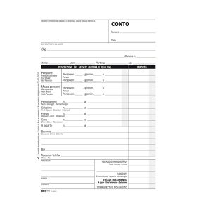Blocco conto albergo/pensione - 7 giorni - uso mano - 23 x 15cm - 100 fogli - Edipro - immagine 1