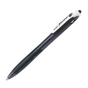 Penna a sfera a scatto Rexgrip Begreen - punta 1,6mm - nero  - Pilot - immagine 1