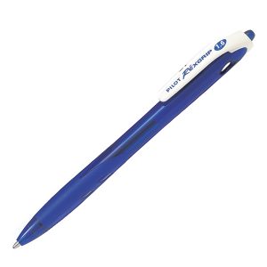 Penna a sfera a scatto Rexgrip Begreen - punta 1,6mm - blu  - Pilot - immagine 1