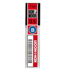 Micromine - mina 0,5mm - gradazione B - Koh.I.Noor - astuccio 12 mine - immagine 1