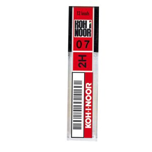 Micromine - mina 0,7mm - gradazione 2H - Koh.I.Noor - astuccio 12 mine - immagine 1