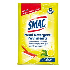 Panni Smac System pavimenti e multiuso - limone - Smac - conf. 12 pezzi - immagine 1