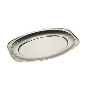 Vassoio in alluminio - 35 x 24,3 x 2,1 cm - Cuki professional - conf. 10 pezzi - immagine 1
