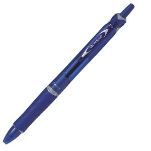 Penna a sfera a scatto Acroball Plastic Begreen - blu - punta 1,0mm - Pilot - immagine 1