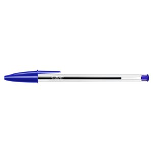 Penna a sfera Cristal - punta media 1,0mm - blu  - Bic - conf. 90+10 pezzi - immagine 3