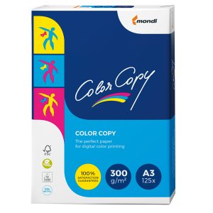 Carta Color Copy - 320 x 450 mm - 300 gr - bianco - Sra3 - Mondi conf. 125 fogli - immagine 1